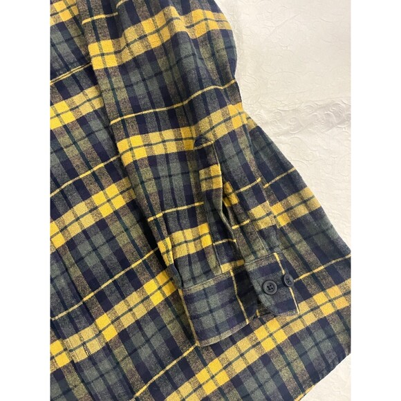 L L Bean Large Flannel Shirt Men’s - Picture 2 of 10